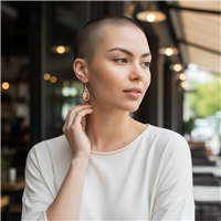 Pendientes Mandile 1922 Mujer Cammei  in Plata Conchiglia 2MORCM34 - 2MORCM34